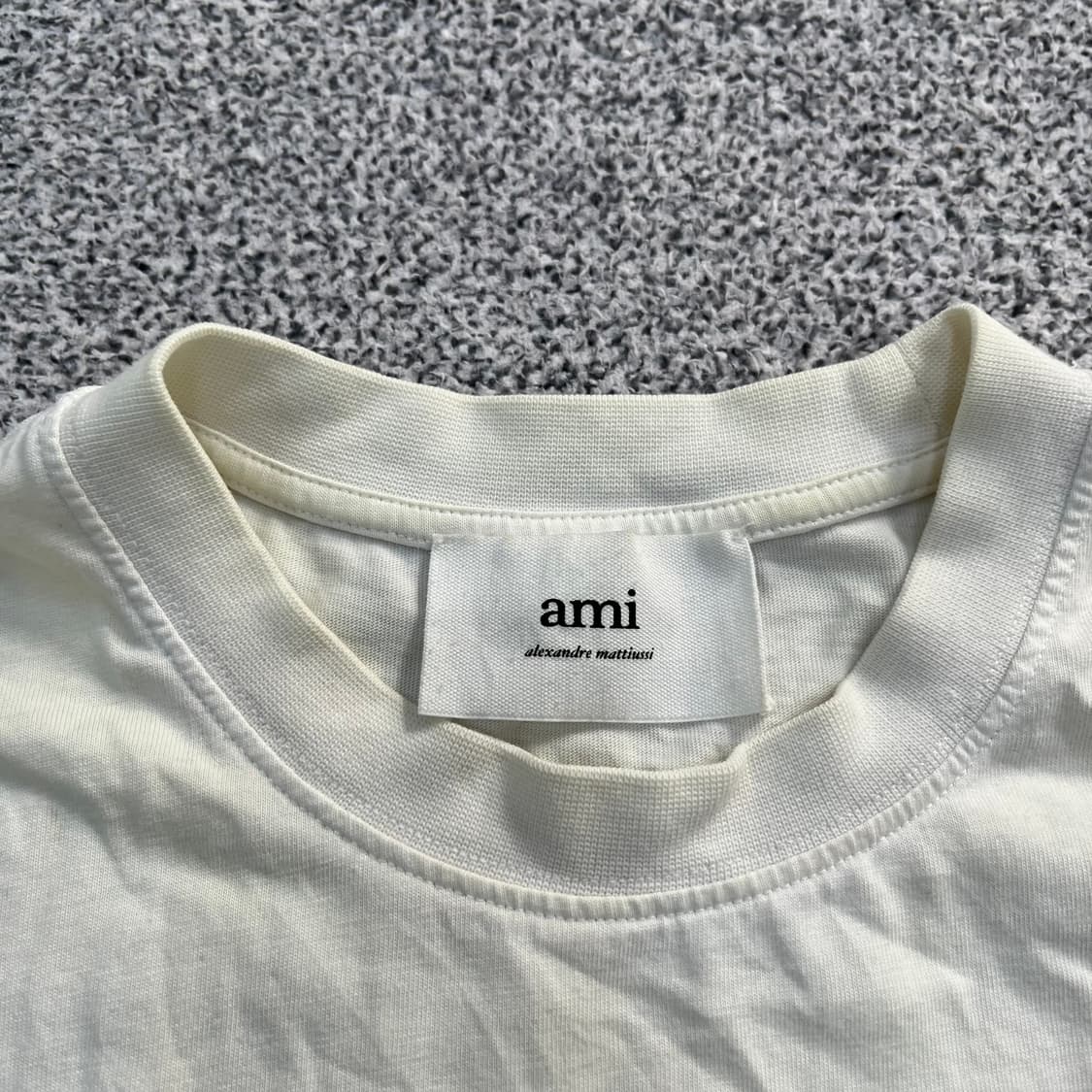 XXS 아미 여성 반팔 티셔츠 (황변) 0410M 상품이미지2