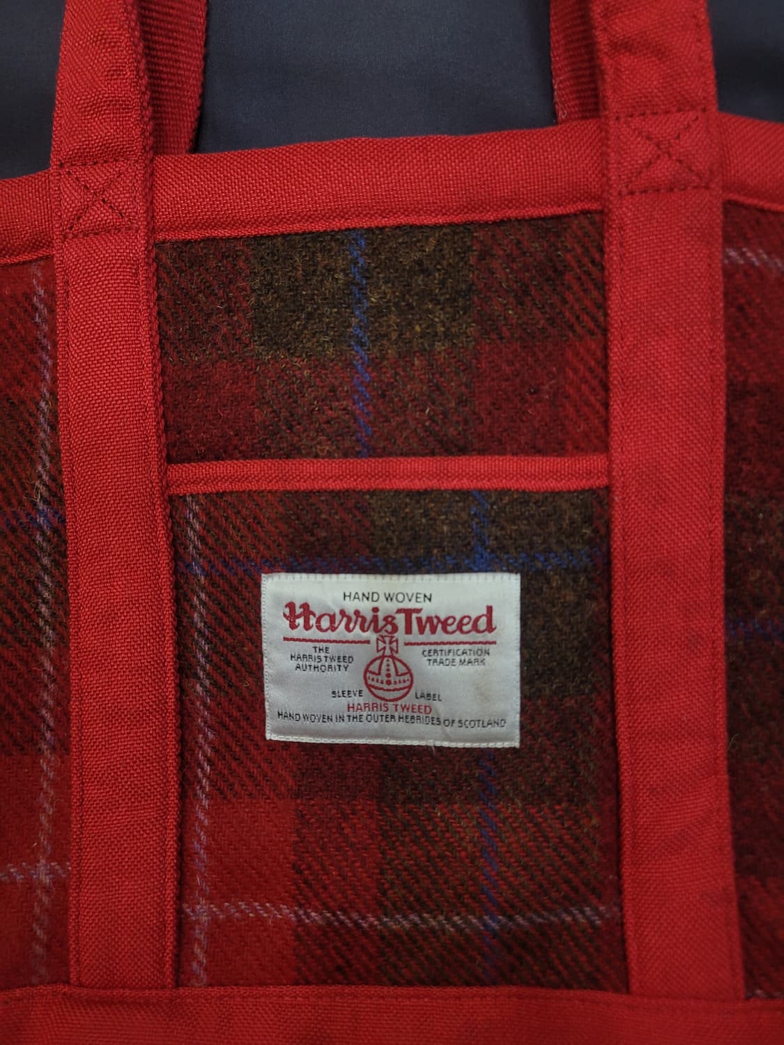 Harris Tweed 해리스 트위드 빅토드백 가방 상품이미지2