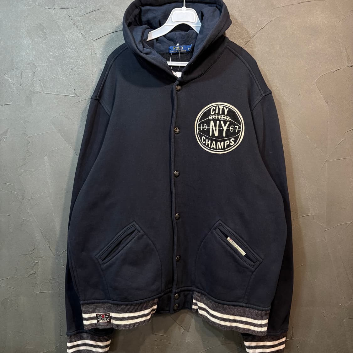 [XL] POLO 폴로 랄프로렌 후드 스타디움 자켓 상품이미지1