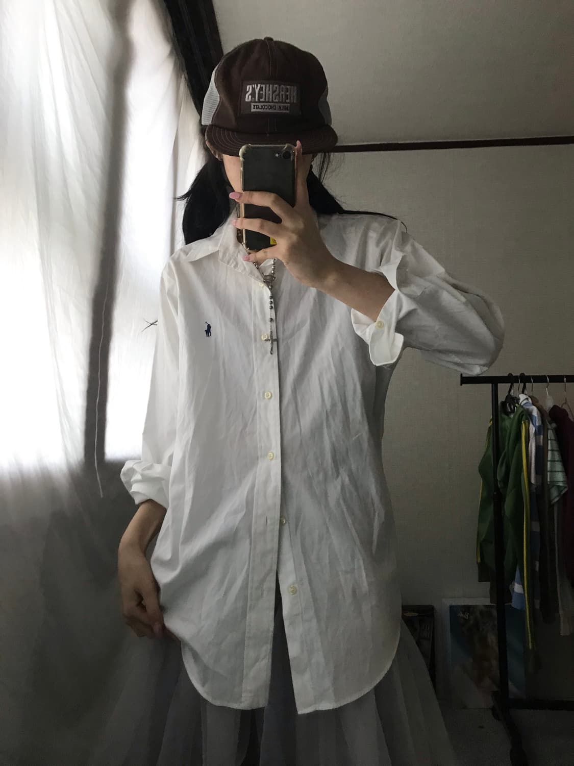 폴로 화이트 셔츠 상품이미지6