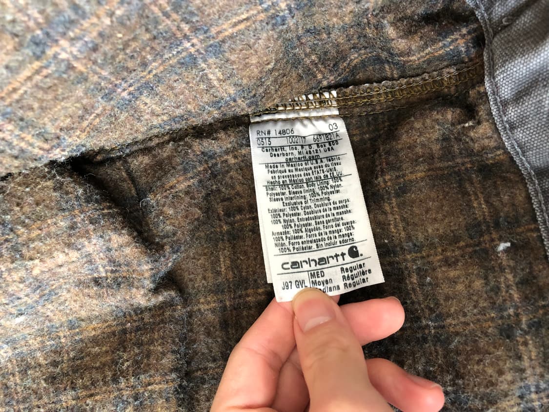 [M] 칼하트 j97 gvl 그래블 디트로이트 판매 상품이미지4