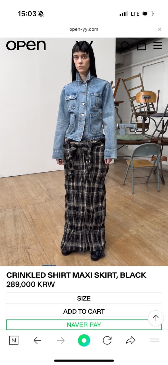 새상품 오픈YY 스커트 상품이미지4