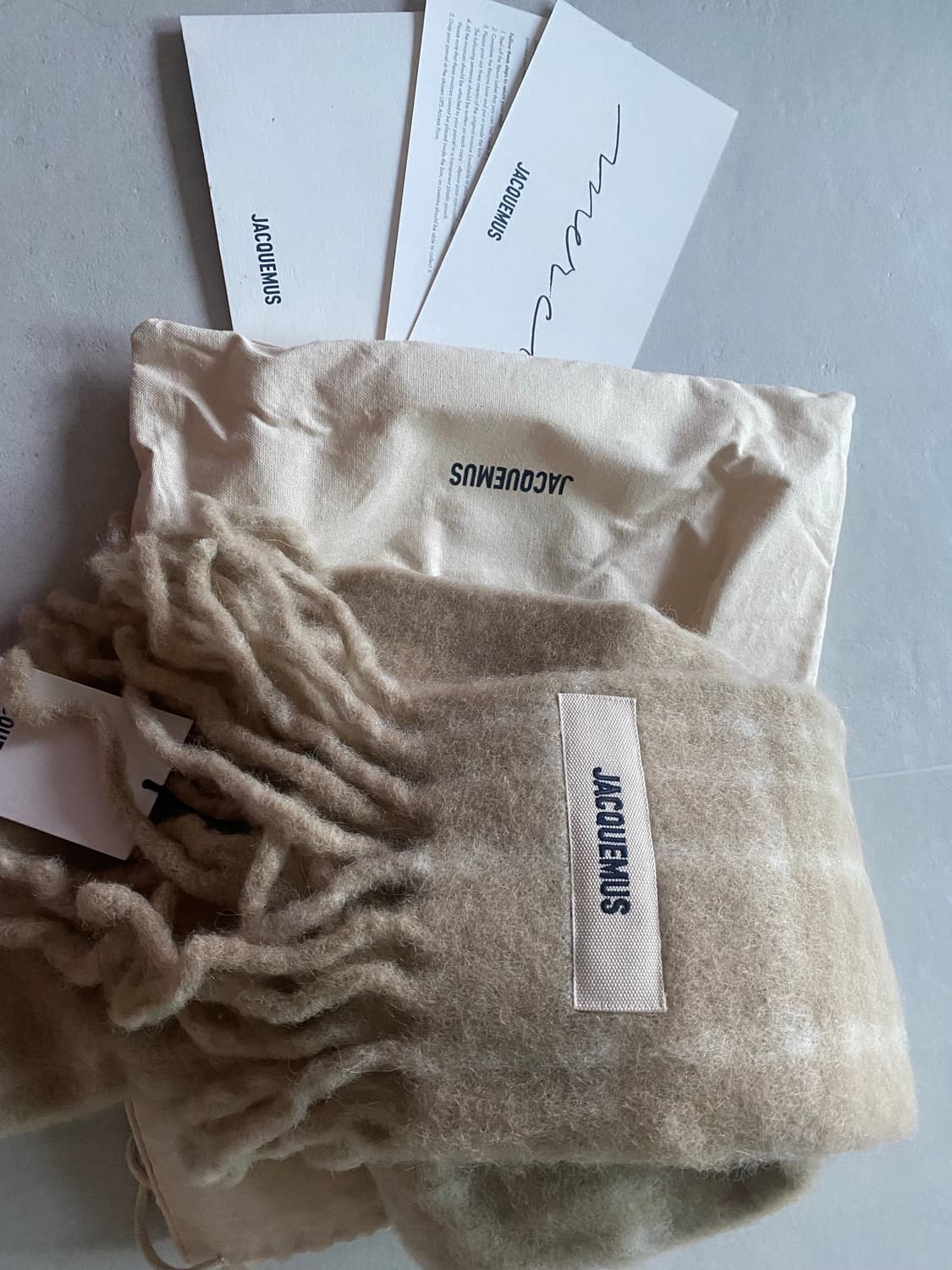 자크뮈스 까로 머플러 새상품 상품이미지2