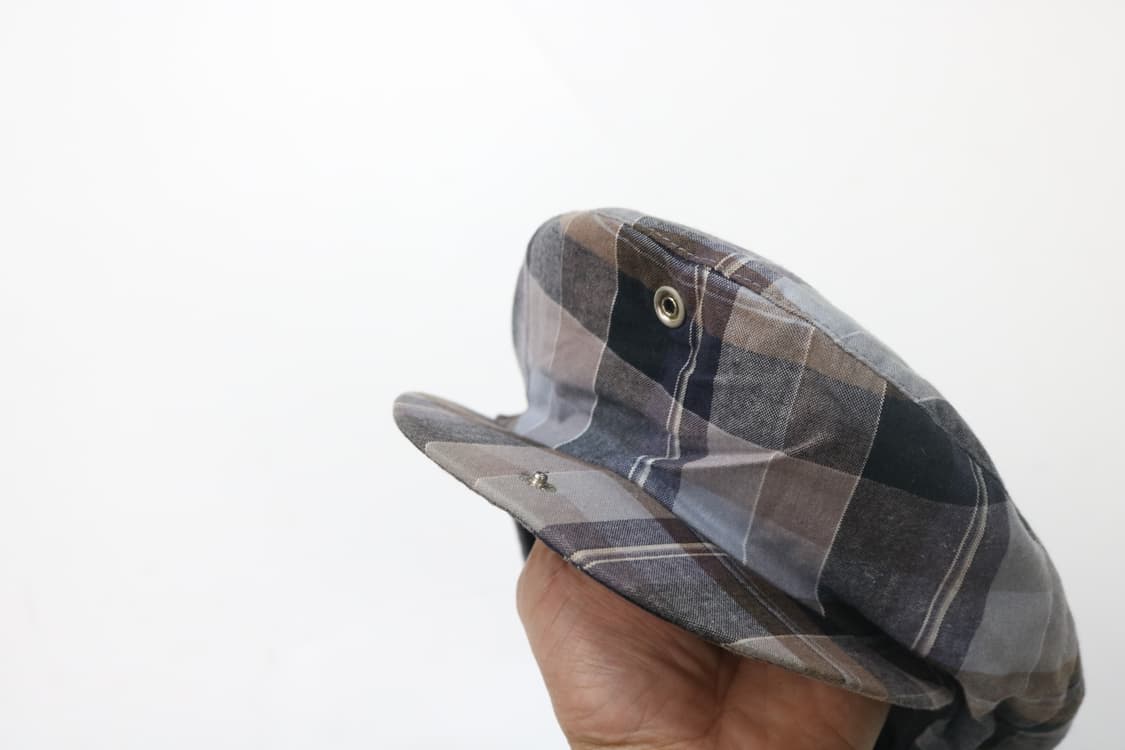 올드 스투시 90s 빈티지 체크 헌팅캡 상품이미지6