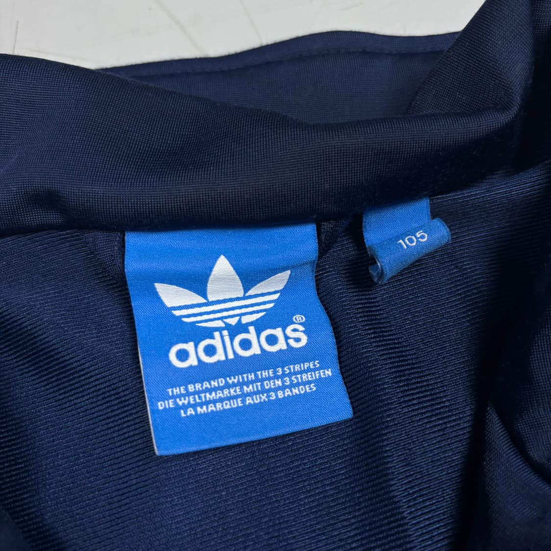 아디다스 네이비컬러 파이어버드 져지 상품이미지3