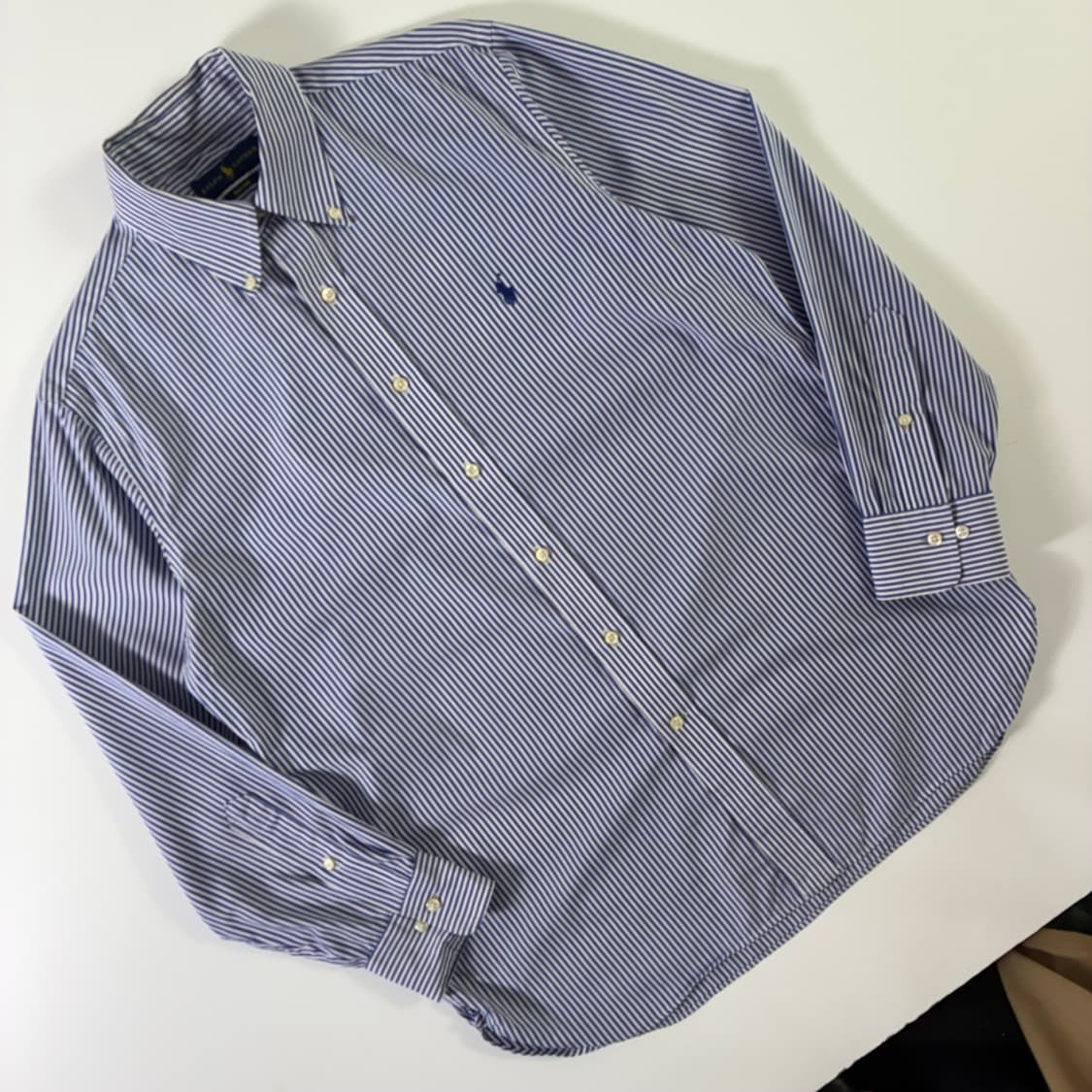Polo  폴로 랄프로렌 자수 코튼  스트라이프 셔츠  상품이미지2