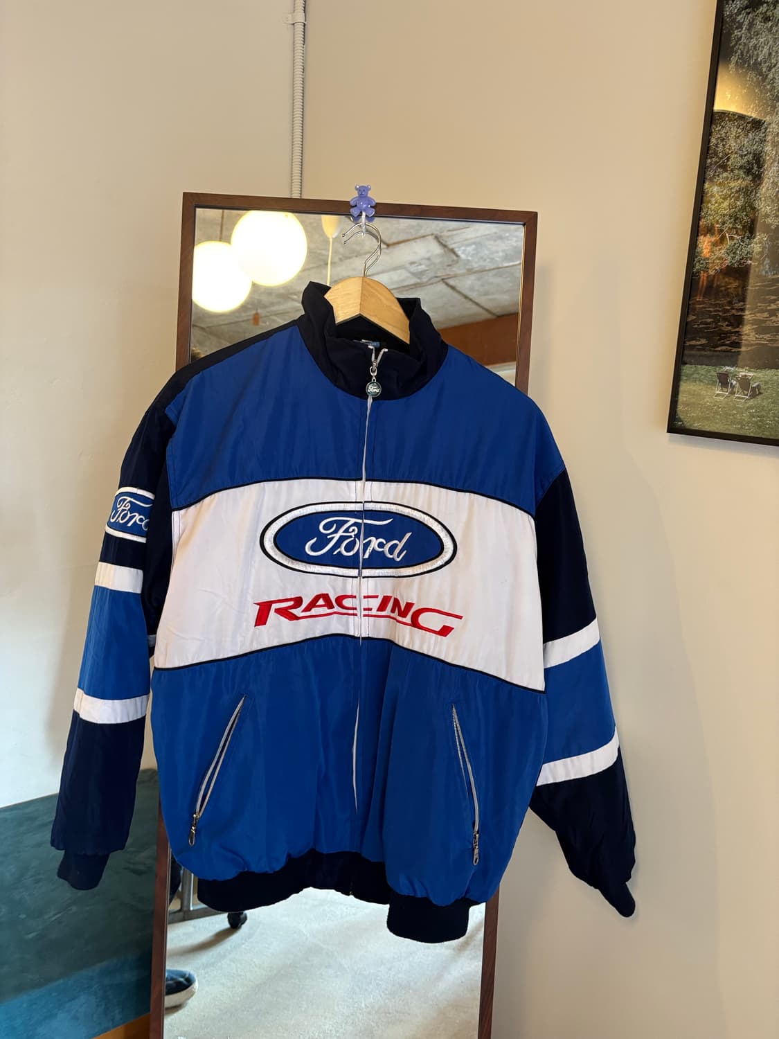 포드 레이싱 블루종 자켓 (L) 상품이미지2