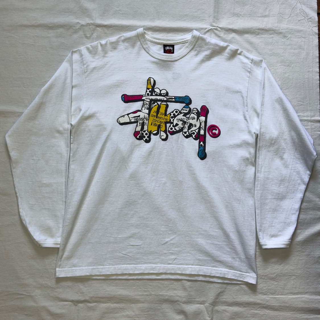 00s 스투시 로고 롱슬리브 상품이미지1