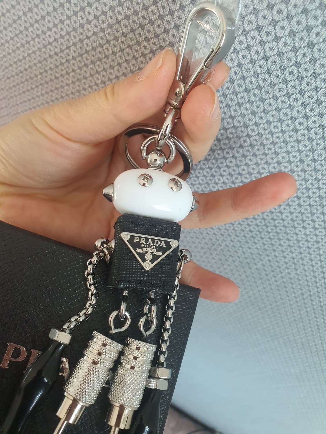 프라다로봇키링 새상품 박스구성 상품이미지9