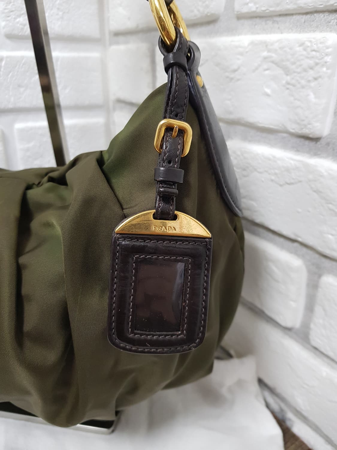 [정품] 프라다 포코노 금장 숄더백 상품이미지3