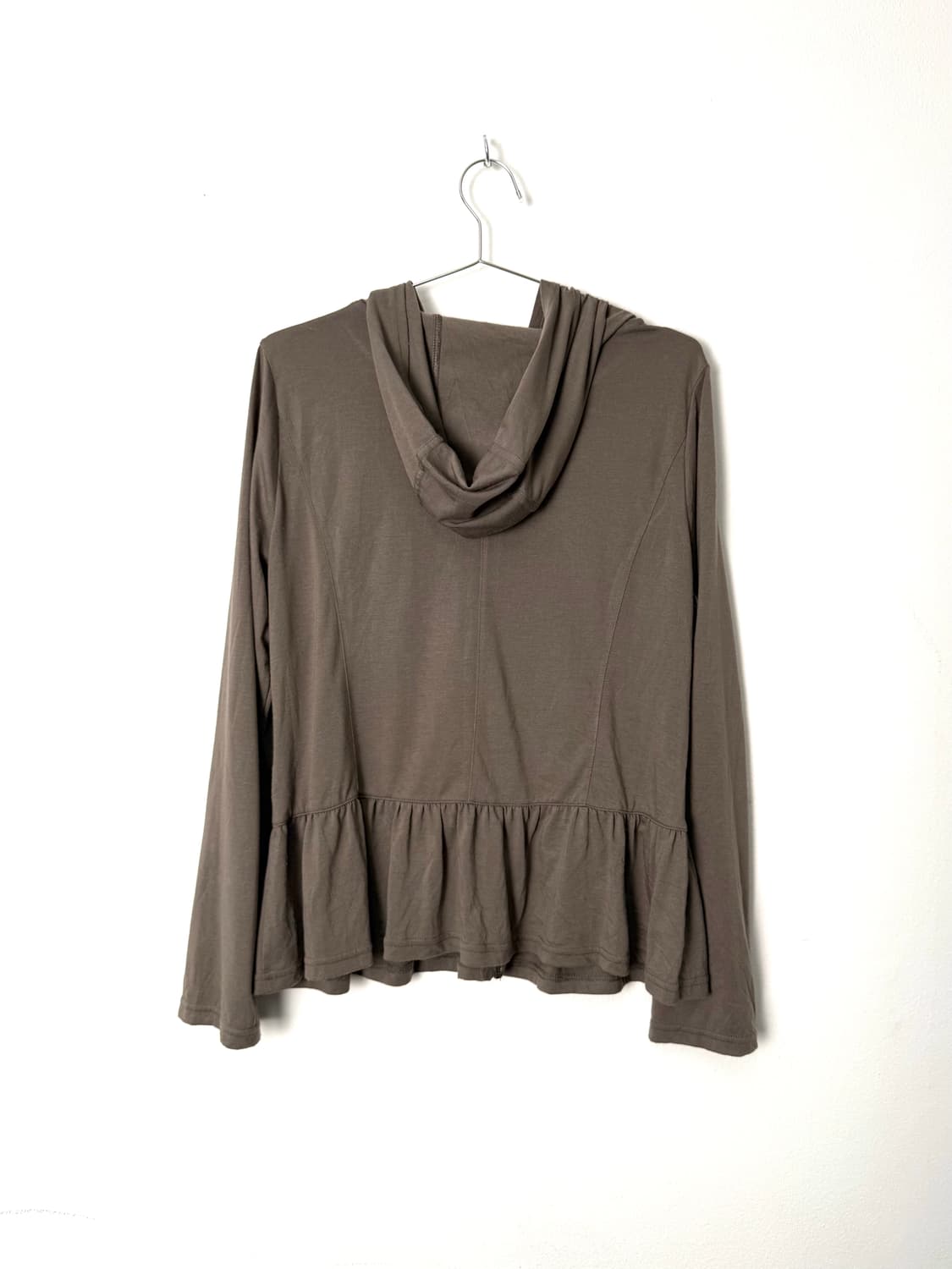 vintage frill detail zip-up hoodie 상품이미지3