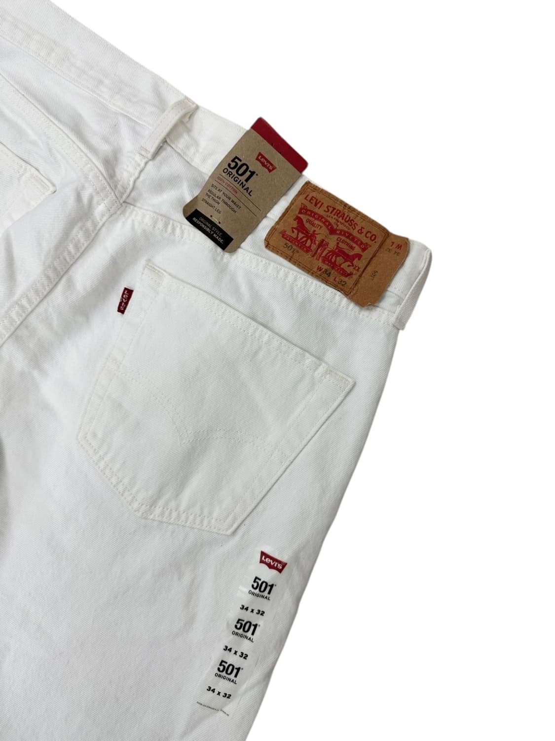 리바이스 501 화이트진 새상품 (34) 상품이미지6