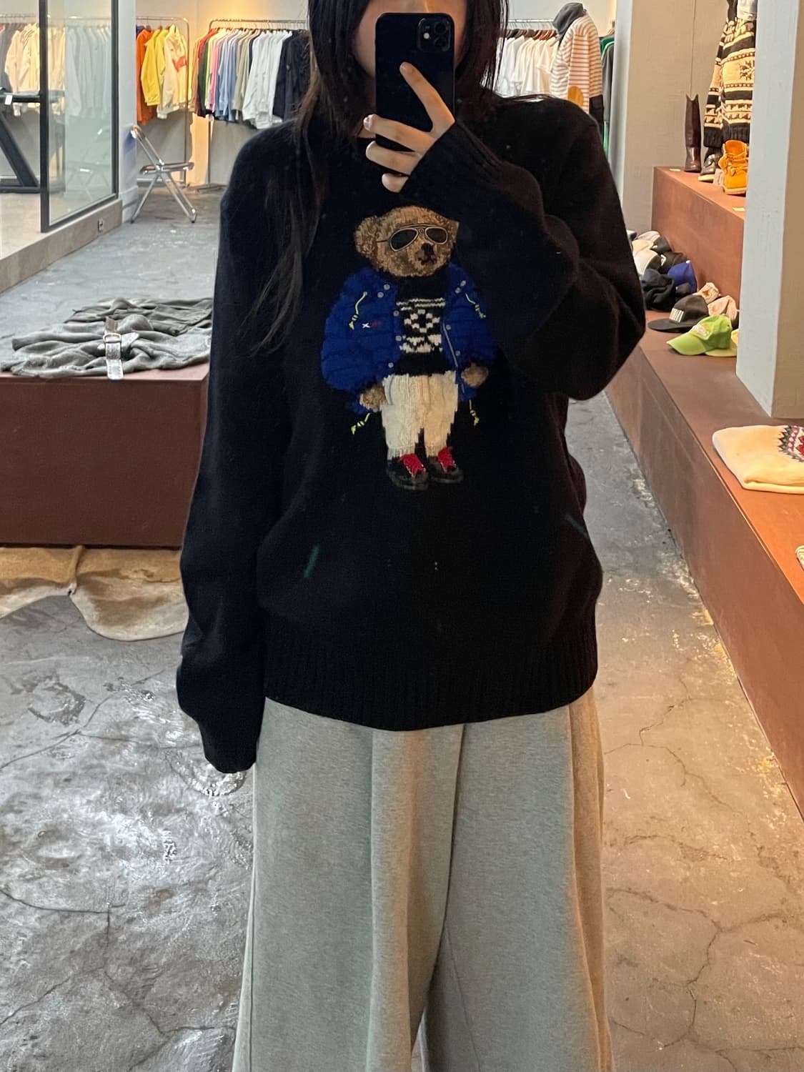 폴로 랄프로렌 베어 스키 니트 H528 상품이미지1