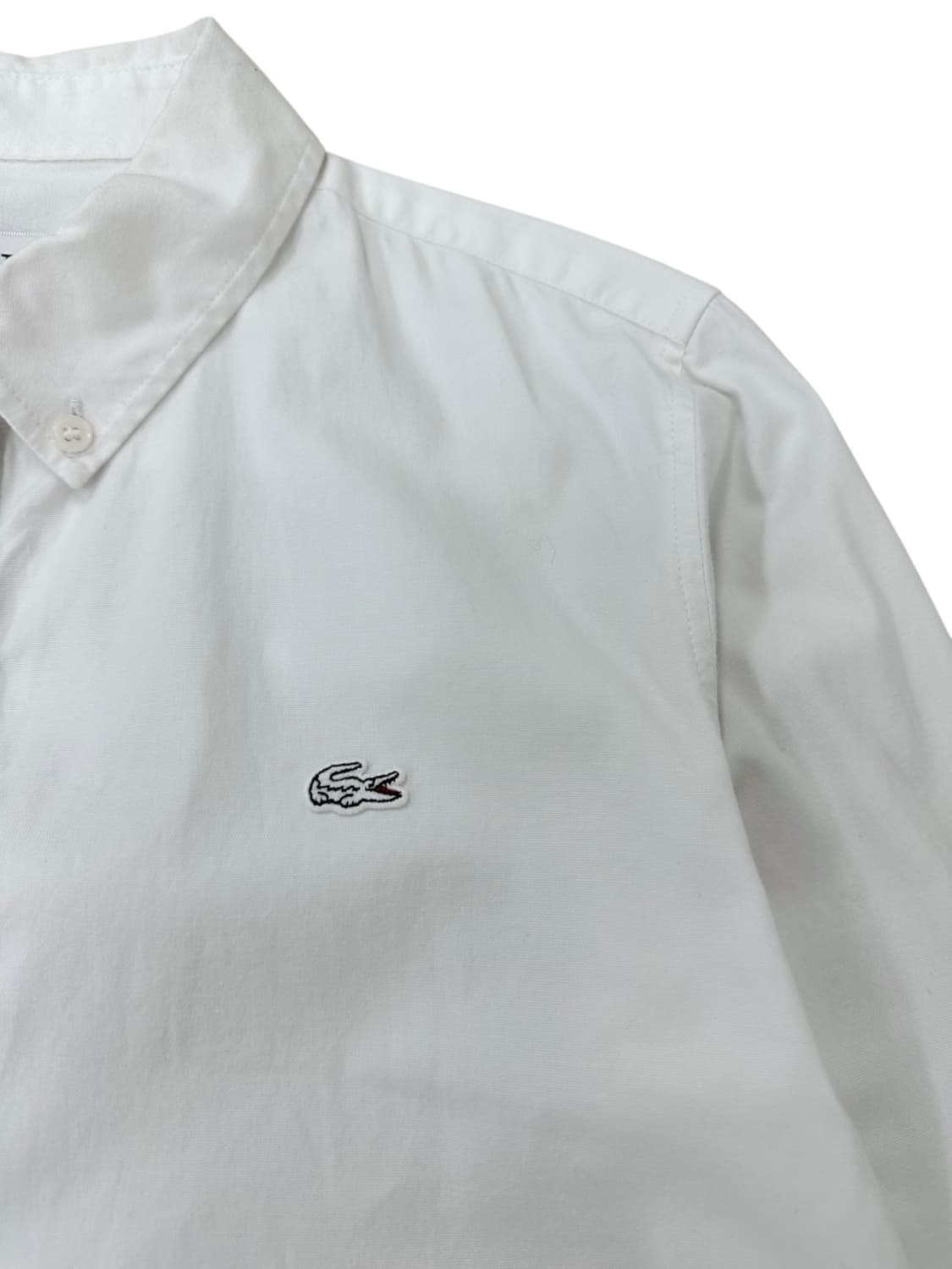 라코스테 옥스포드 셔츠 화이트 (여성M) 상품이미지5