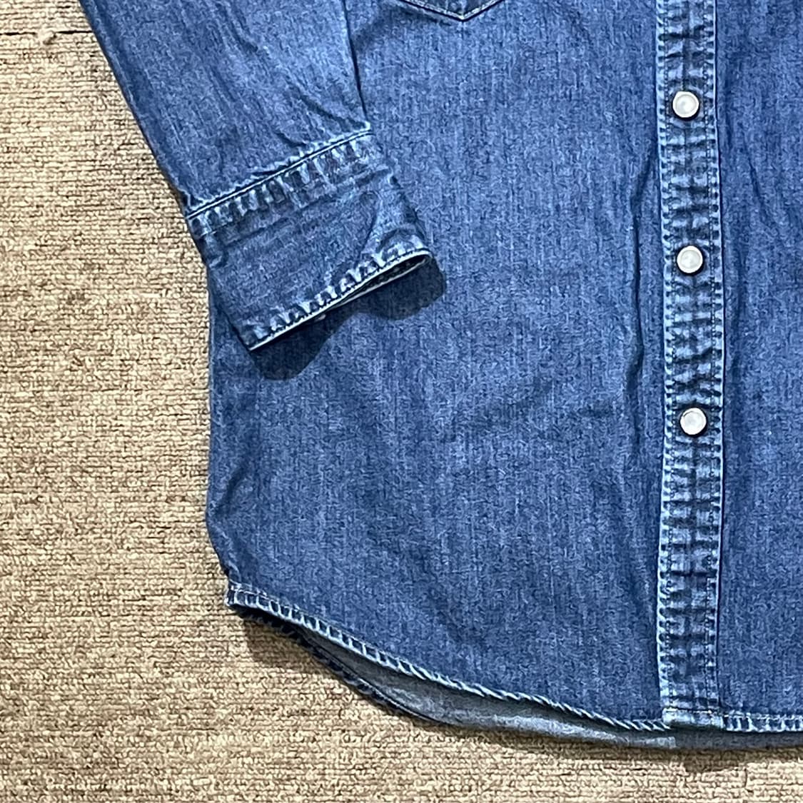 (M) Levi's 리바이스 코튼 데님 셔츠 상품이미지5