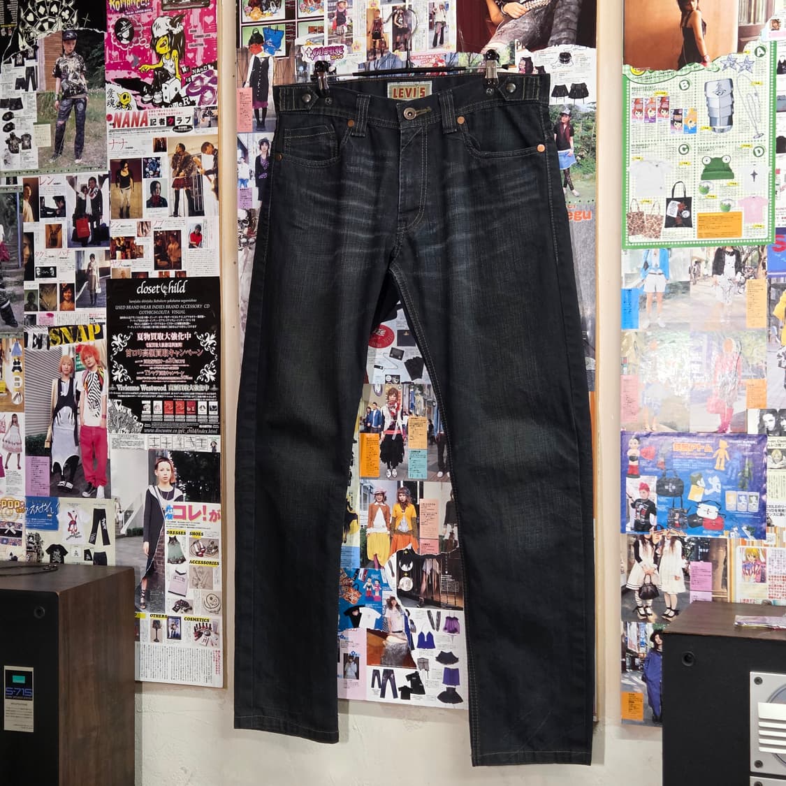 리바이스 514 지퍼 포인트 진청 데님 팬츠 상품이미지6