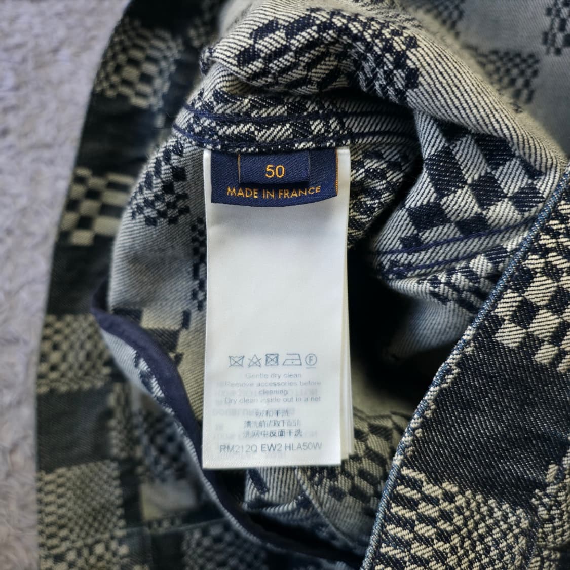 {클로젯}[50][백화점판 풀구성]루이비통 디스토티드 자켓 상품이미지9