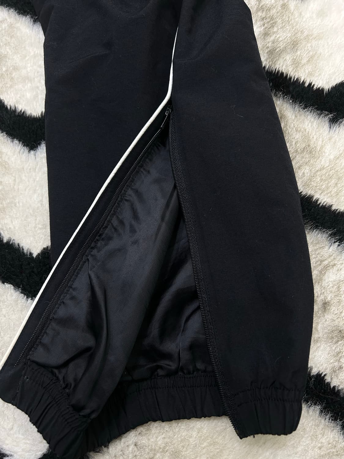 [L]나이키 올드스쿨 스우시 우븐 팬츠/블랙 상품이미지4