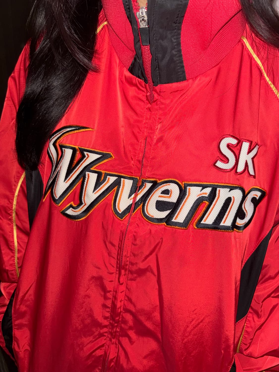 Sk 와이번즈 현 ssg 랜더스 정품 바람막이 상품이미지2