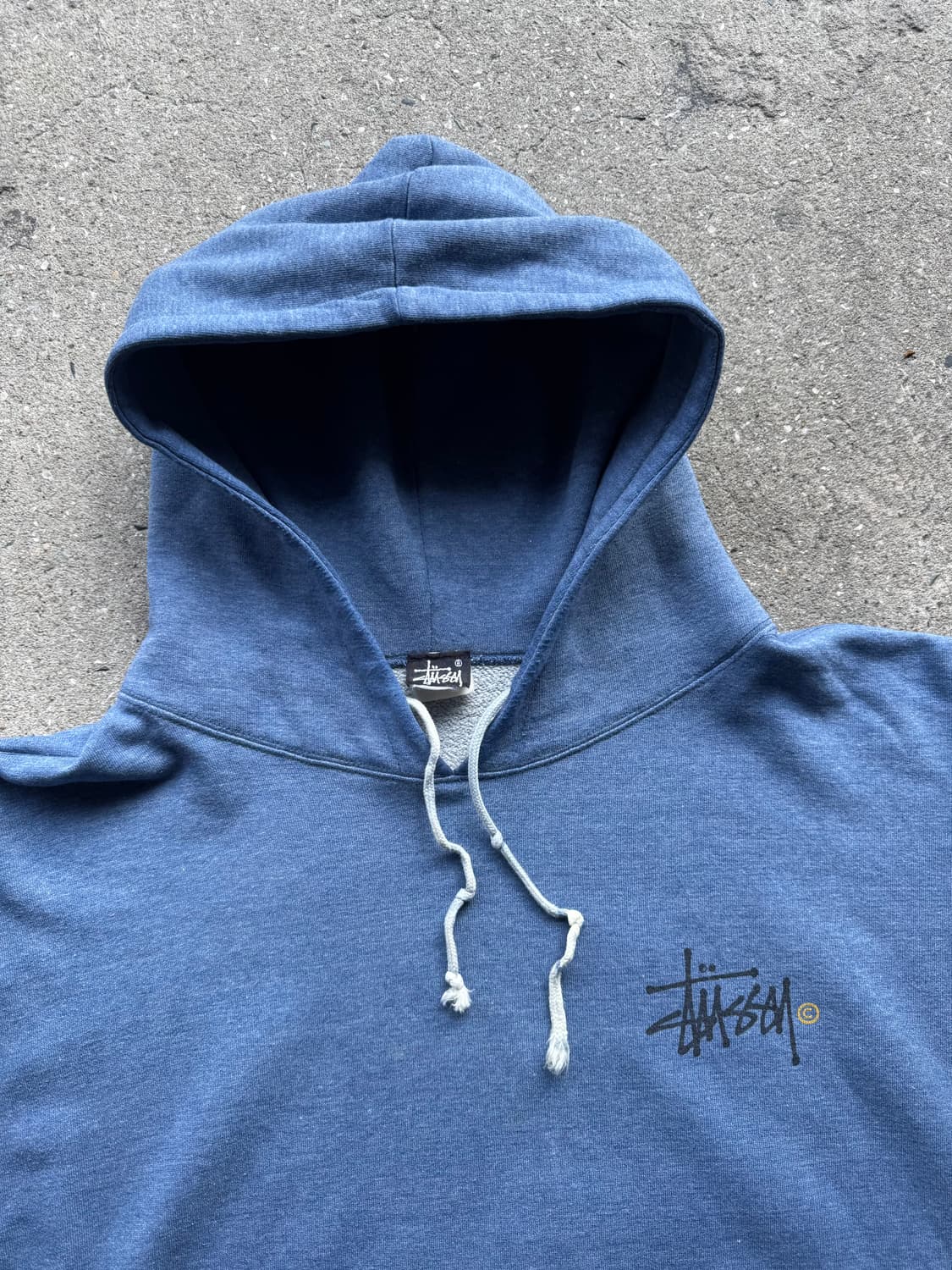 80s 스투시 OG 로고 후드티 상품이미지3