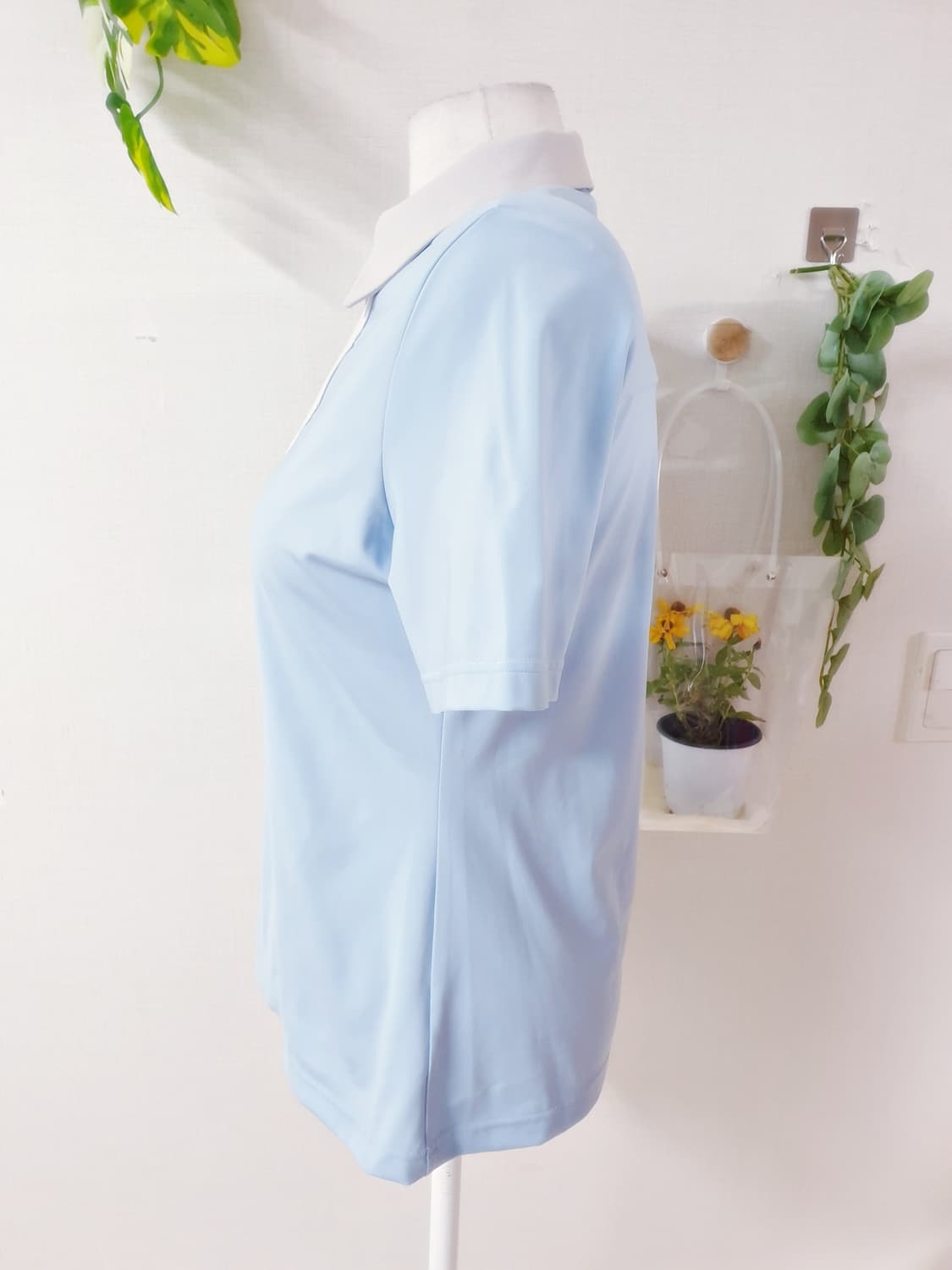 세컨드아르무아 정품 여성골프 아멜리아 냉감카라티 90 베이비블루 상품이미지5
