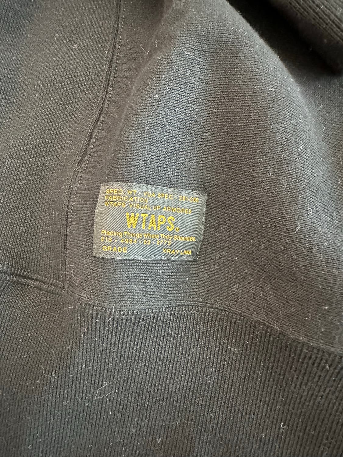 17 wtaps 더블탭스 디자인 스웻셔츠 맨투맨 xl 상품이미지2