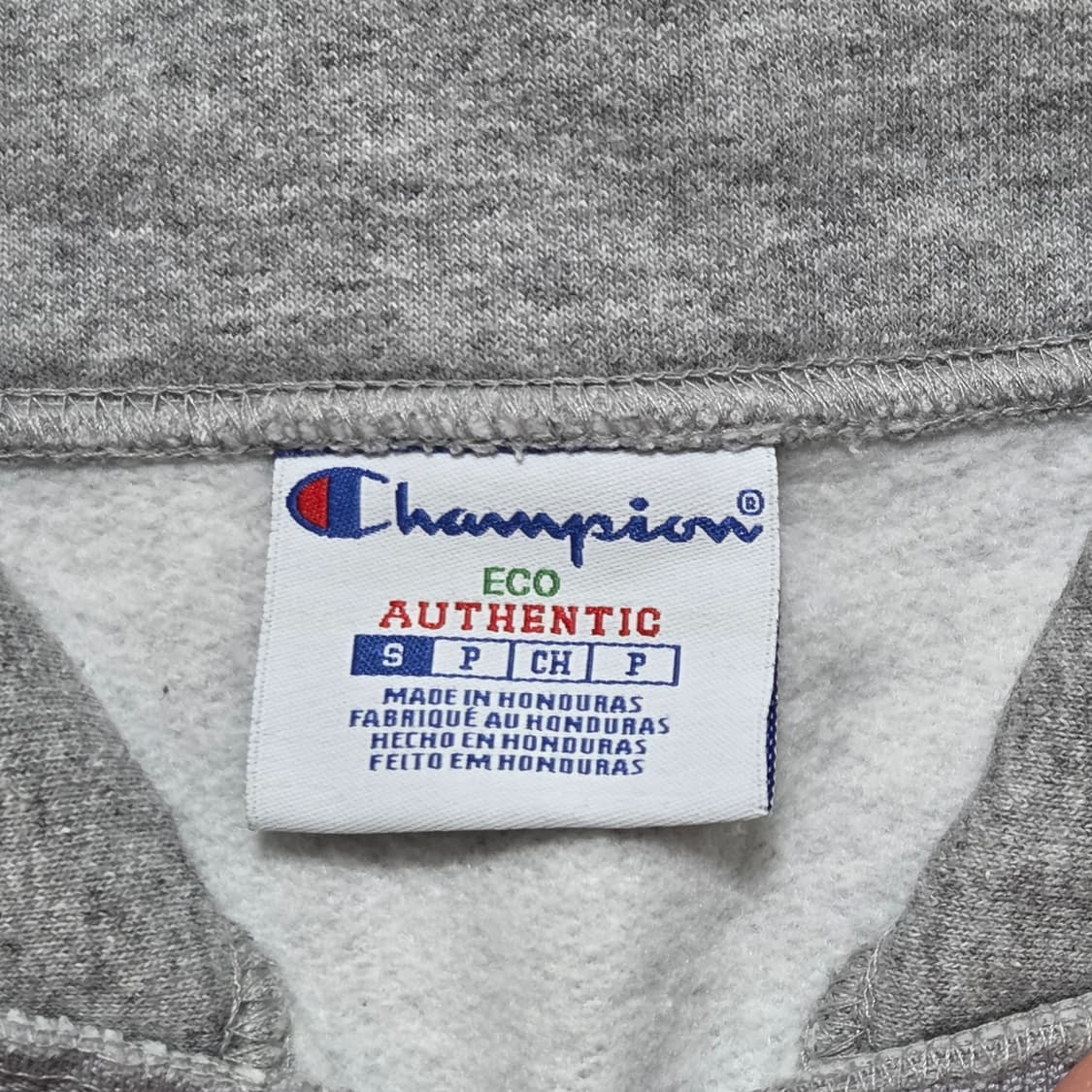 Champion 챔피온 그레이 에코 반집업 풀오버 아노락 상품이미지3