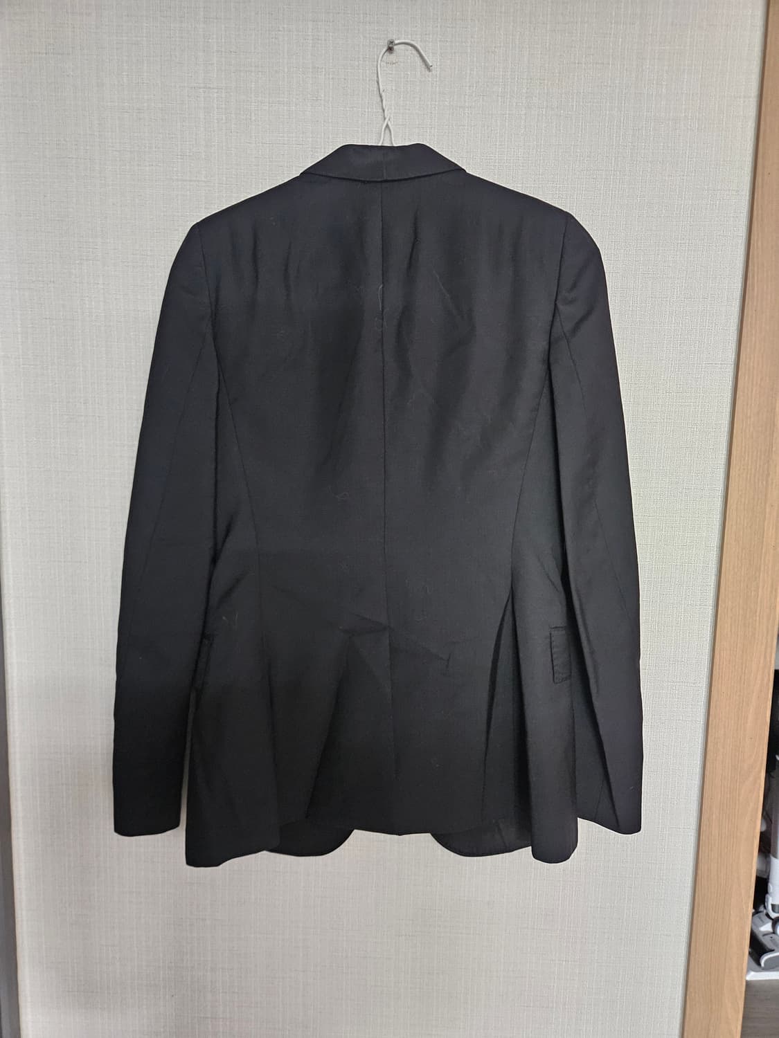 D&G(Dolce & Gabbana) 블랙 새틴 라펠 블레이저 상품이미지2