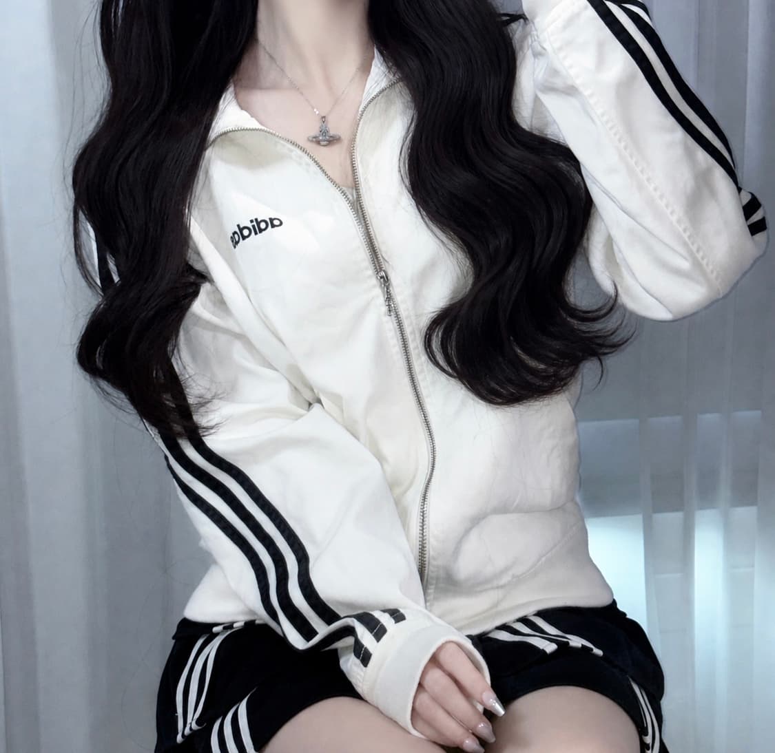 🐰아디다스 데님st 집업💭 상품이미지2