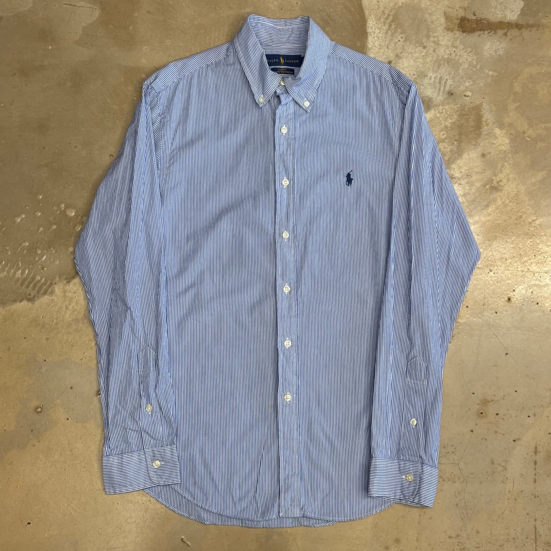 M 폴로랄프로렌 슬림핏 스트라이프 코튼 셔츠  상품이미지2