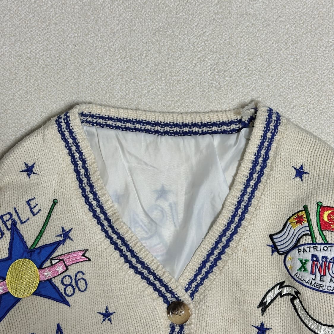 빈티지 아메리칸 니트 가디건 상품이미지5