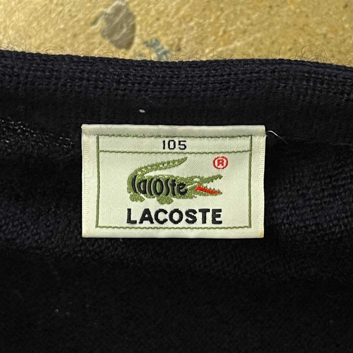 [정품/105] 라코스테 네이비 가디건 b8 상품이미지5