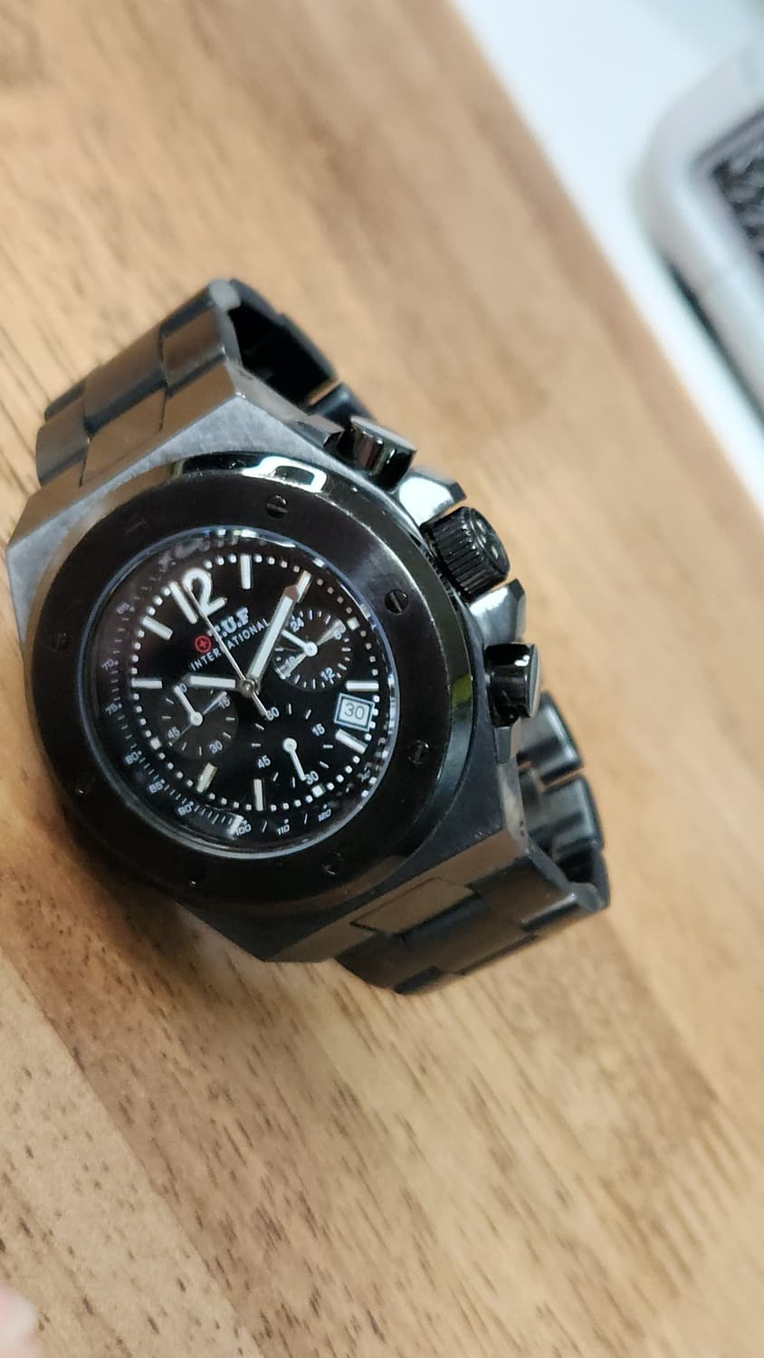 # T.U.F watches 터프 정품 크로노 남성명품 시계 급처 상품이미지6