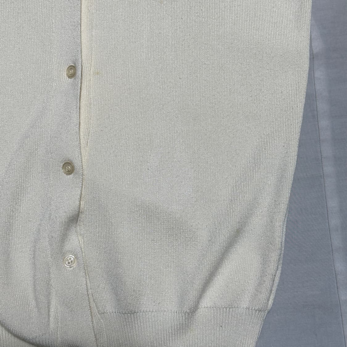 S 라코스테 로고 니트 가디건 상품이미지5