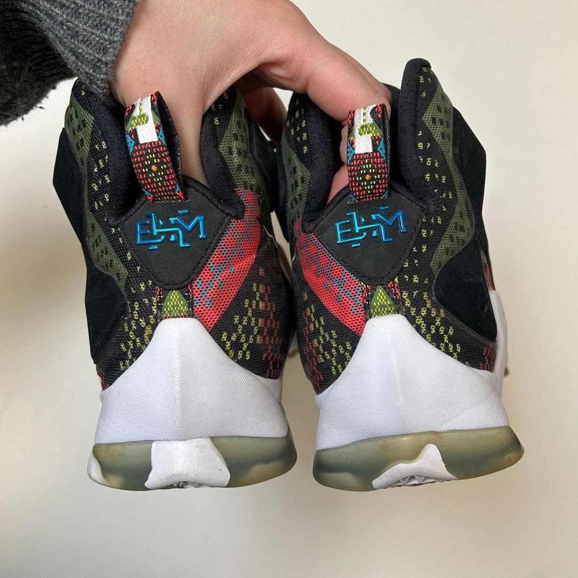 나이키 르브론 13 'BHM' 2016 에디션 블랙 260 상품이미지5