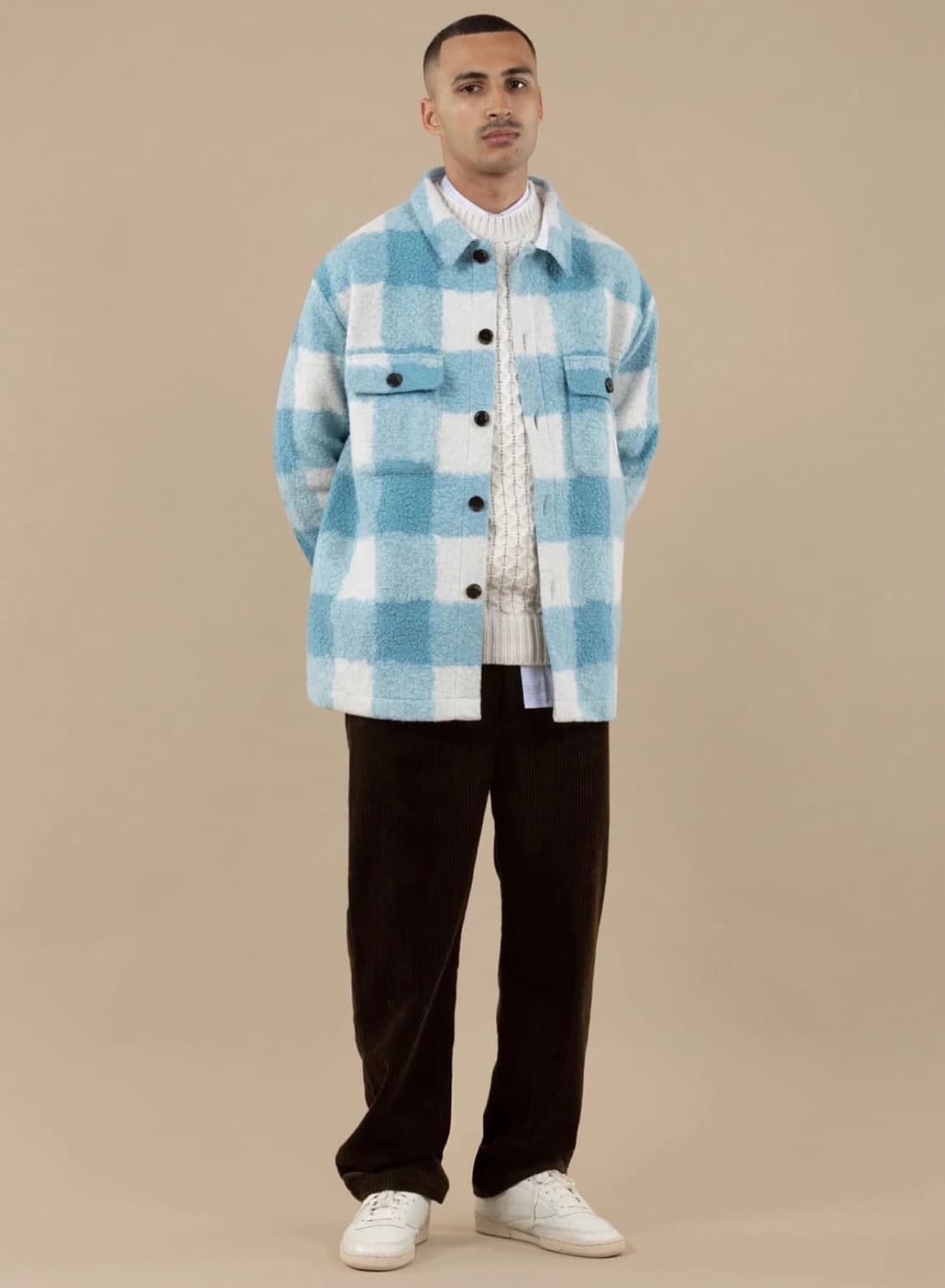 드롤드무슈 체크 자켓 상품이미지1