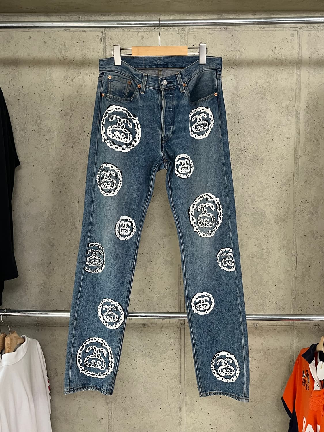DENIM TEARS X STUSSY LEVIS 501  상품이미지2