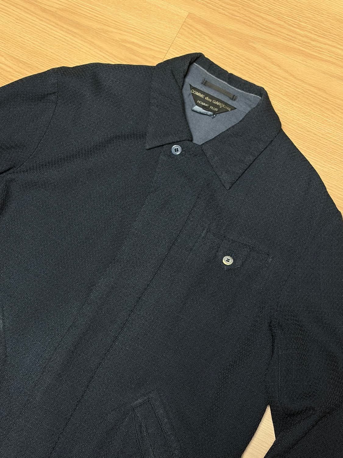 꼼데가르송 옴므 플러스 히든버튼 재킷 (90‘s) 상품이미지3