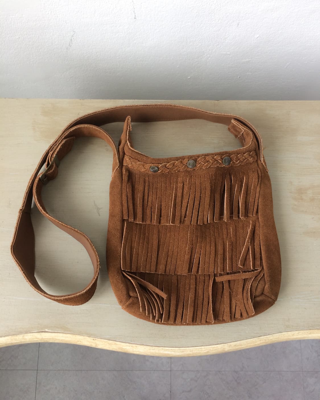 minnetonka fringe cross bag 상품이미지2