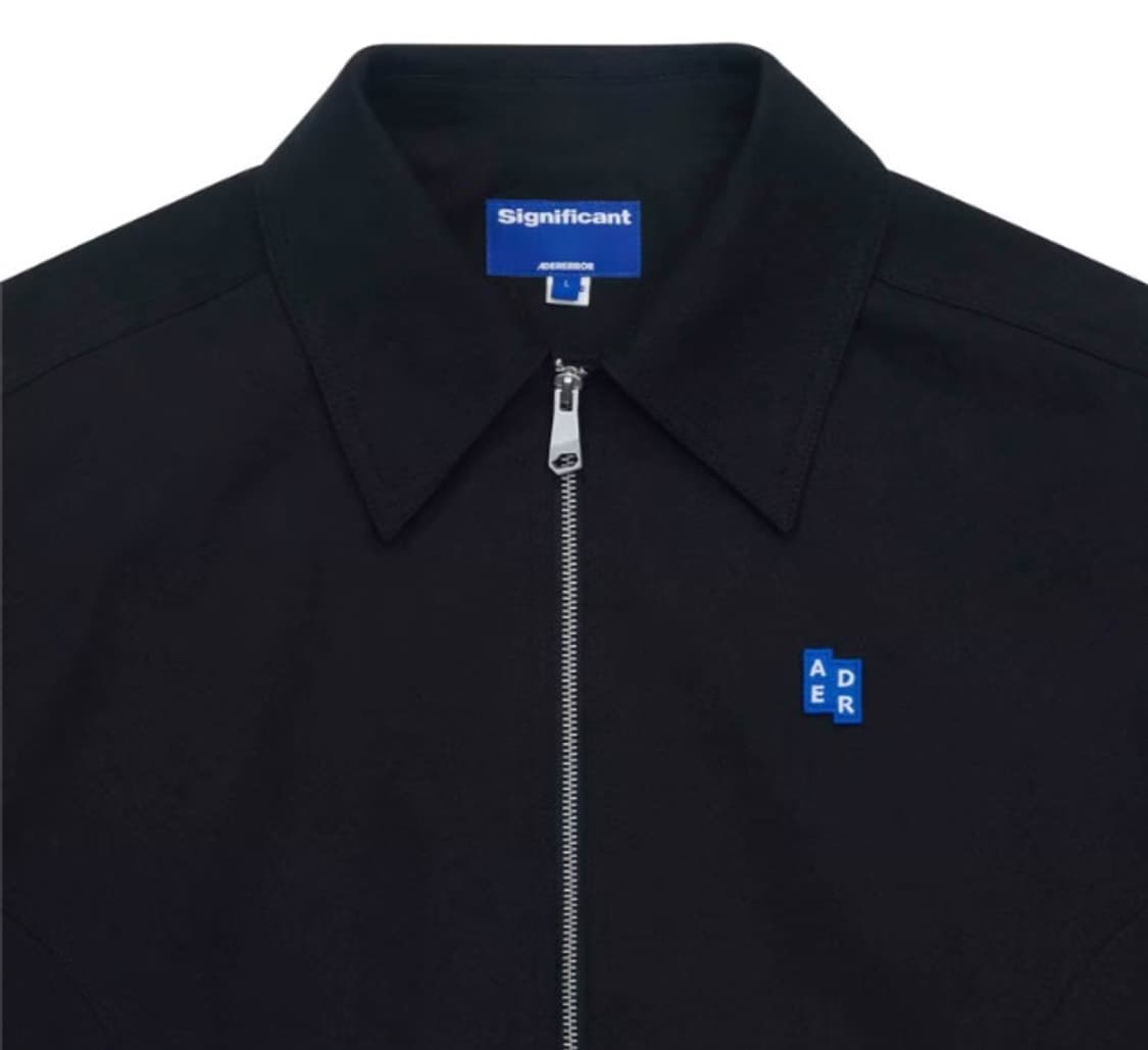 Ader Error 아더에러 시그니피컨트 TRS 태그 자켓 01 느와르 상품이미지3