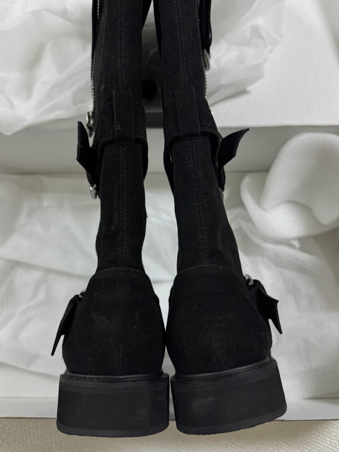 포멜카멜레 버클 롱부츠 블랙 230 (149000원)  상품이미지7