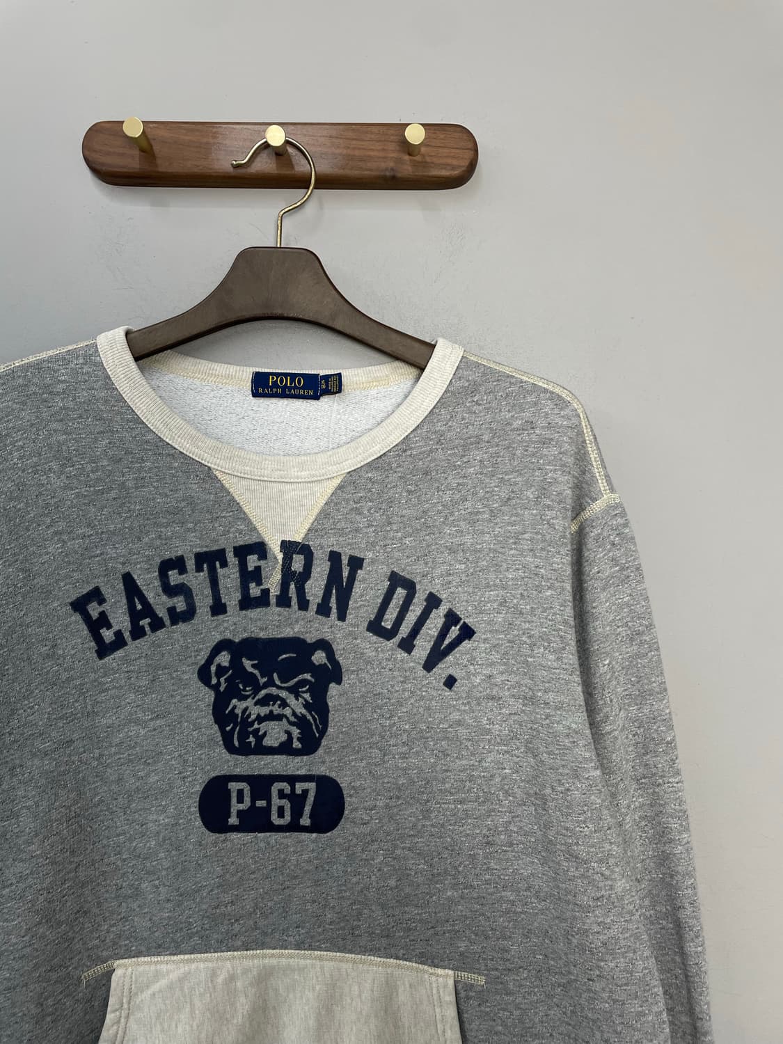 폴로 랄프로렌 불독 그레이 스웻셔츠 H2095 상품이미지3