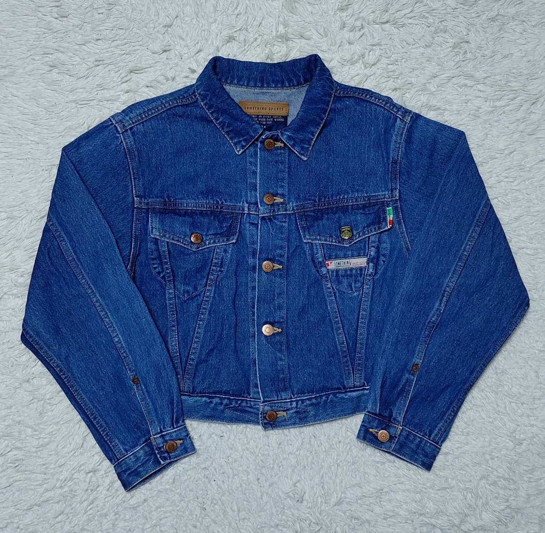Something Sports 데님 청자켓 M 상품이미지1