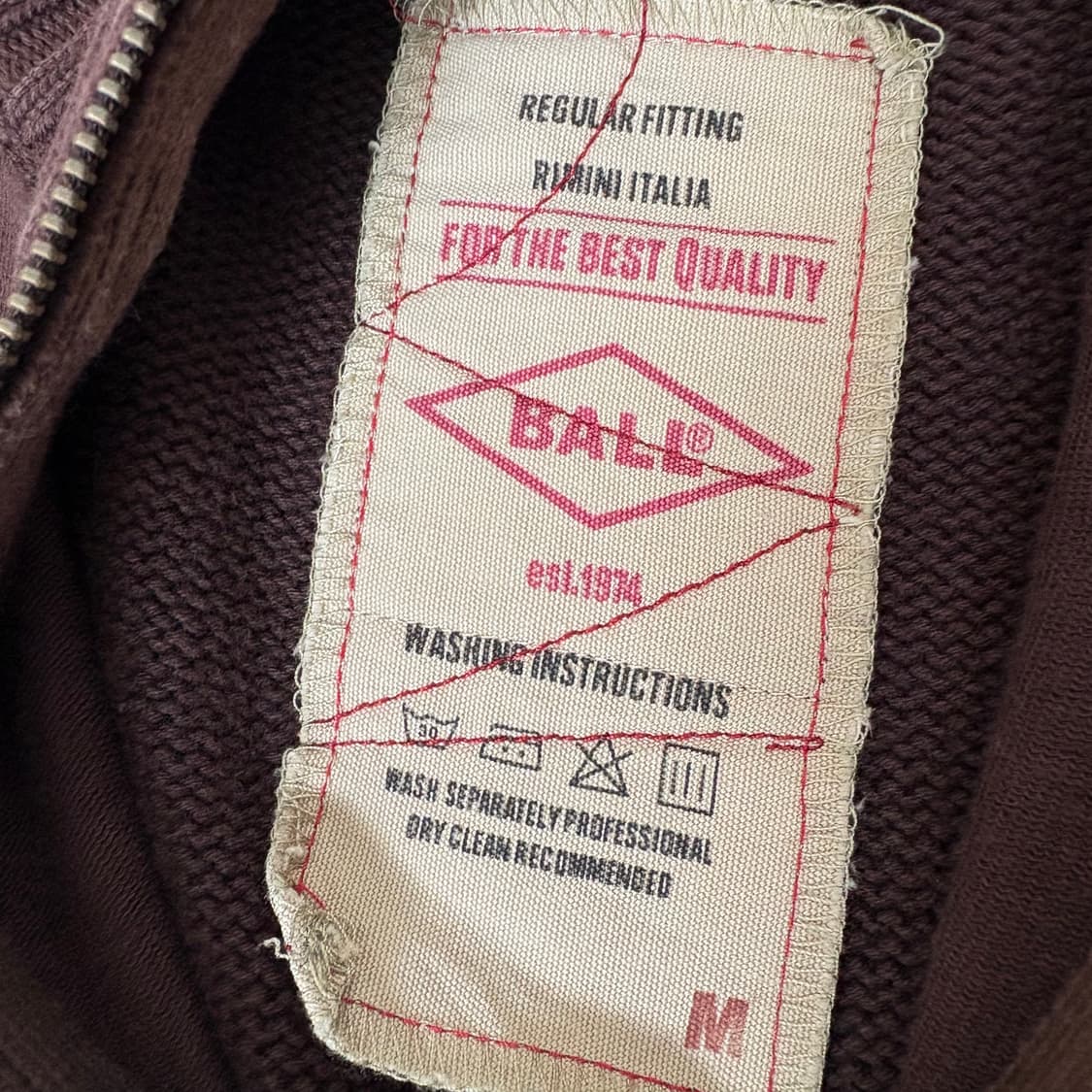 ball zip up sweater 상품이미지4