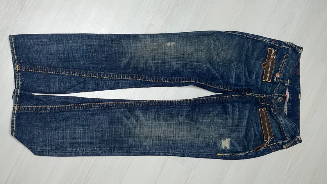 트루릴리젼 리리지퍼 로우라이즈 부츠컷 28 상품이미지5