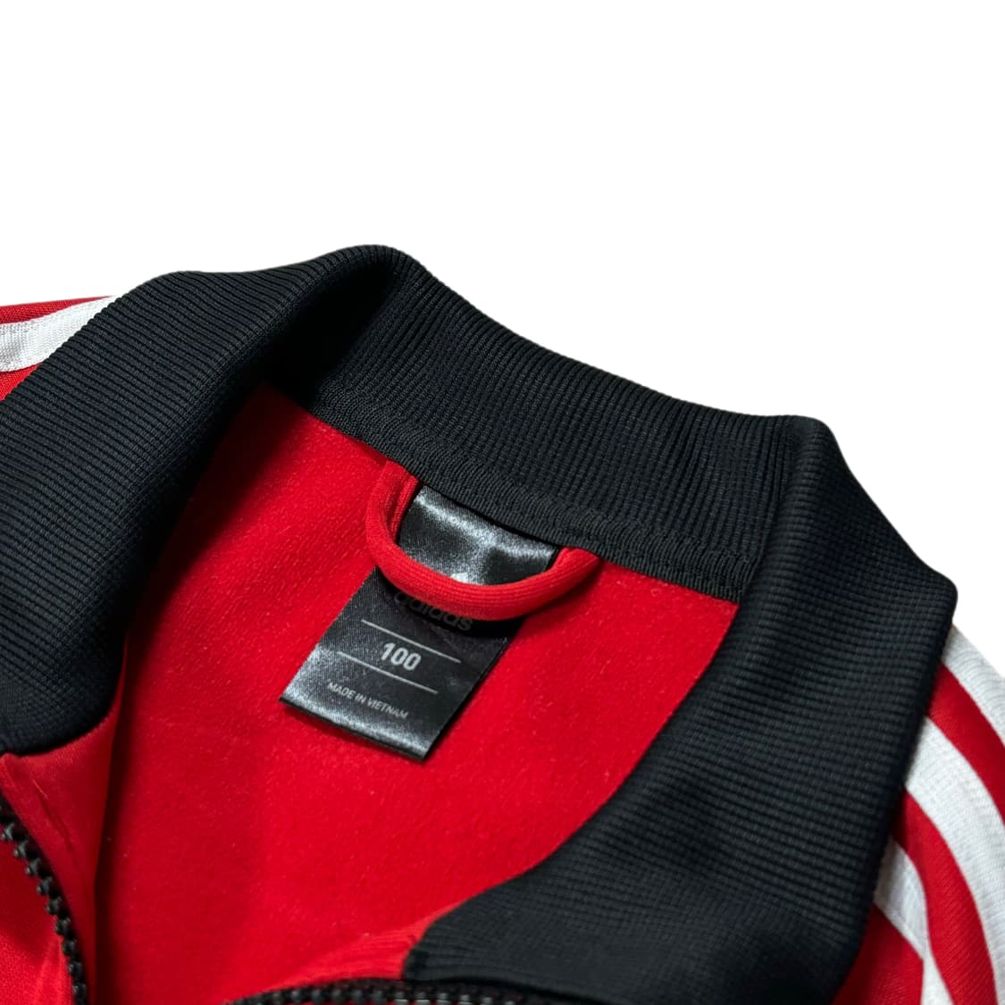 아디다스 맨유 져지 스포티 트랙탑 검흰 블랙 상품이미지5