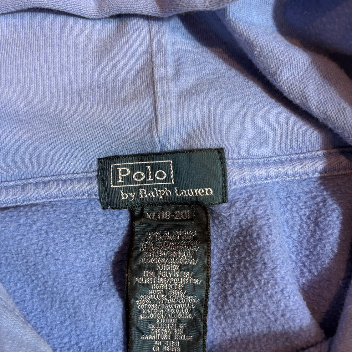 폴로 랄프로렌 스카이블루 빅포니 후드티 상품이미지7