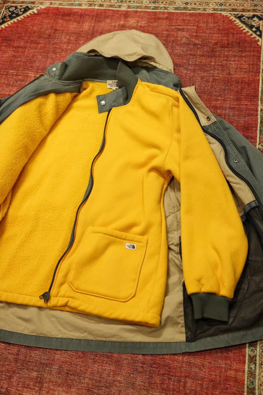 90s 빈티지 노스페이스 마운틴파카 위드 라이너 판매 상품이미지8