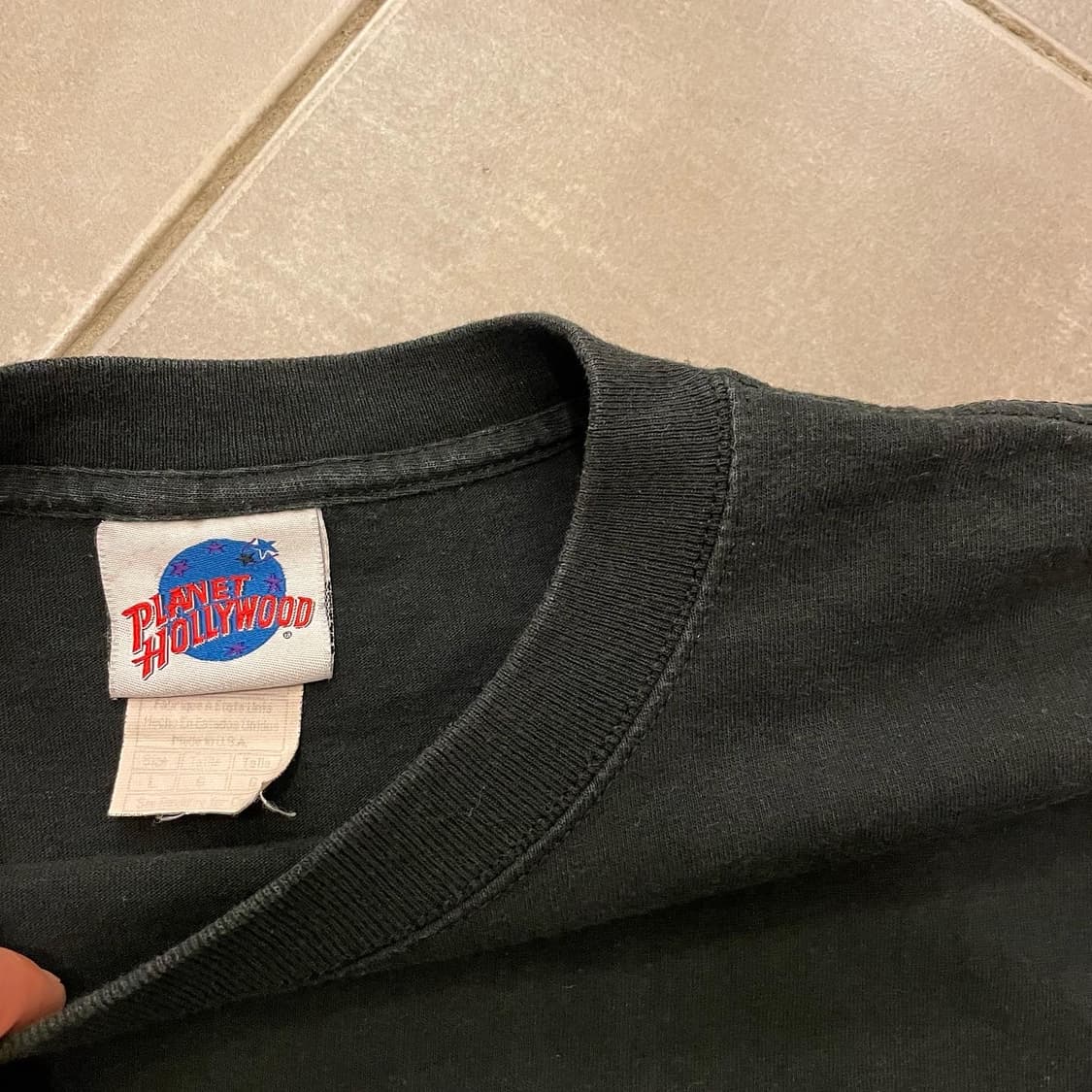 90s PLANET HOLLYWOOD 라운드넥 상품이미지4