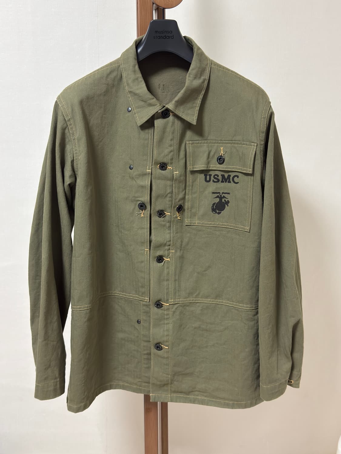 버즈릭슨 BR15123 U.S.M.C M-1944 헤링본 자켓: 40 상품이미지1